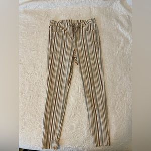 Striped jeans